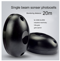 Sensor inframerah Anti air IP55, Modern sinar tunggal, inframerah, pembuka gerbang, Anti jepit & Anti tabrakan dengan keamanan fotosel untuk penggunaan luar ruangan