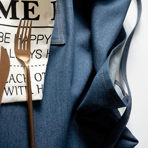 <span class=keywords><strong>Delantal</strong></span> de trabajo de medio <span class=keywords><strong>cuerpo</strong></span> de mezclilla duradero, lavable y ecológico para <span class=keywords><strong>hombre</strong></span> y mujer, ideal para cocina, repostería y restaurante, venta al por mayor transfronteriza. - Product Image 6