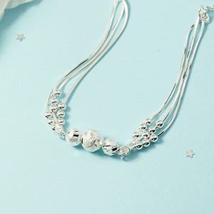 Pulseras y brazaletes por mayor Venta al por mayor 925 Joyas de plata esterlina Charms Pulsera prendas de plata 925 y pulseras - Product Image 3