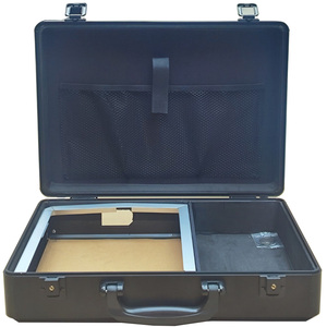 Hộp công cụ cứng Hộp Đựng Nhôm bền với tính năng có thể khóa, kết thúc màu xám, lý tưởng để tổ chức và bảo vệ bộ công cụ của bạn - Product Image 2