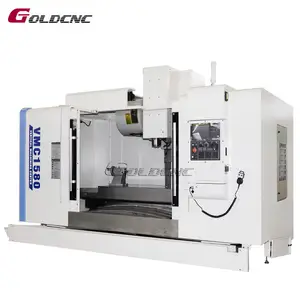 GOLDCNC sıcak satış cnc alüminyum freze VMC1580 dikey makine merkezi cnc metal freze makinesi