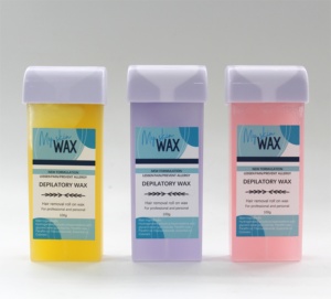 Kit de calentador de cera enrollable de nuevo diseño de <span class=keywords><strong>Color</strong></span> personalizado Calentador de cera suave de cartucho sin alérgenos para depilación Love <span class=keywords><strong>Crazy</strong></span> F0 - Product Image 5