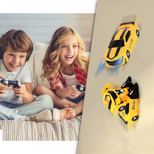 Coche de carreras con Control remoto directo de fábrica, coche de juguete RC para escalar en la pared, coche de deformación de inducción transfronteriza para niños, truco de <span class=keywords><strong>Amazon</strong></span> - Product Image 4
