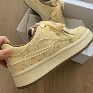 Korean Style Girls' Slip-On Shoes <b>Sweet</b> Little Design New Fashion Trend Lightweight & Versatile Patchwork <b>Flower</b> Decoration - Product Image 5