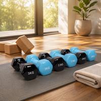 Haltères hexagonaux pour la musculation à domicile, pour femmes, pour la remise en forme et le sport