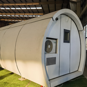 Cabine mobile en verre, étanche, pour le camping en extérieur - Product Image 2