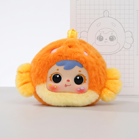 Fabricant de boîtes mystères ODM OEM Orange Fish Secret, pendentifs et jouets en peluche personnalisés en coton