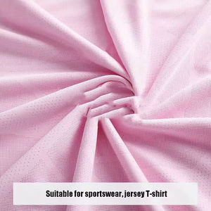 Vente en gros de tissu de sport respirant à séchage rapide en maille jacquard camouflage, matière spandex pour la course à pied - Product Image 1