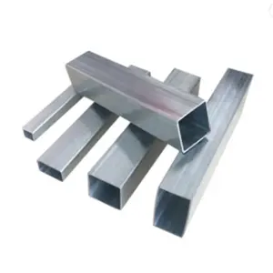 Tubo de aço galvanizado padrão ASTM de primeira qualidade, tubo retangular quadrado, tubo de aço de ferro galvanizado