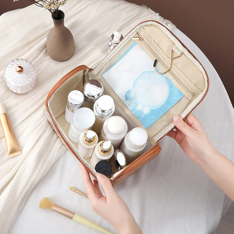 bulk travel makeup case cosmetic makeup bag organizer Green Glitter NGIL Large Top Handle in  Dont settle for anything less Omeily Travel Makeup Bag Toiletry