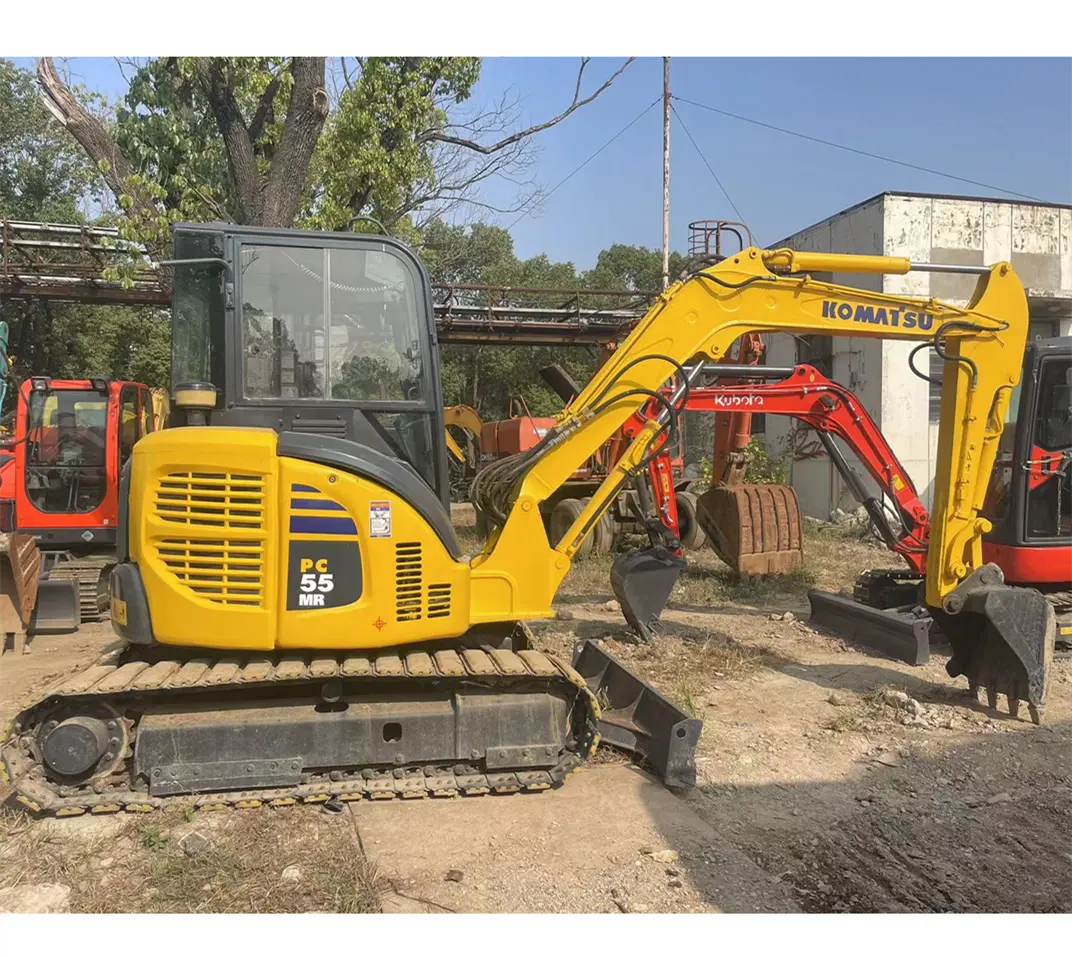 Hot sale Japan mini high-quality used komatsu pc55 excavator PC 55 55MR durable PC55MR-2 5 ton