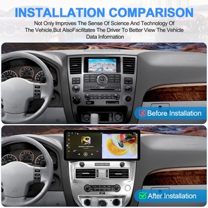 วิทยุติดรถยนต์ Navihua รุ่นใหม่ 17 นิ้ว ระบบ Android พร้อมระบบนำทาง GPS มัลติมีเดีย Carplay สำหรับ Infiniti QX56 Nissan Armada ปี 2008-2015 - Product Image 5