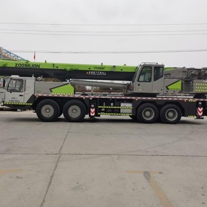 Zoomlion 80 Ton Hydraulic Truck <b>Crane</b> With Complete <b>Engine</b> And Hydraulic Pump Stable Heavy Duty Construction Lifting Equipment - Product Image 1