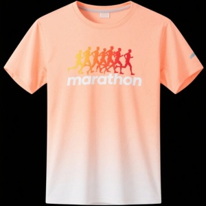 Nouveau T-shirt de sport d'été personnalisé pour homme, col roulé, manches courtes, tie-dye, en maille, design vierge, idéal pour le fitness et la course à pied - Product Image 5