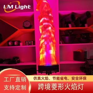 Máquina de Llama Simulada LED Lm Light, Efectos de Iluminación para Escenarios, Luz Suave Interior, Accesorio para Decoración del Día del Niño - Product Image 5