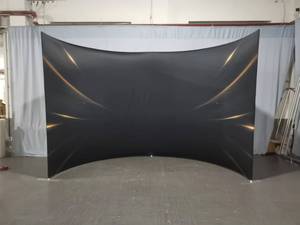 Cong Backdrop quảng cáo biểu ngữ cá nhân phương tiện truyền thông căng thẳng vải hiển thị cho triển lãm thương mại cho thấy - Product Image 3