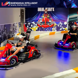 เครื่องเกมฝึกทักษะขับรถเสมือนจริงในร่ม วีอาร์เกมส์โลหะสำหรับห้องเกม - Product Image 2