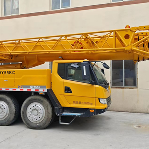 Grue d'occasion QY55KC 55 tonnes Shanghai QY QAY XCA XCT en bon état à prix réduit - Vente chaude - Product Image 1