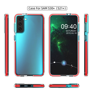 เคสโทรศัพท์มือถือ TPU ใสแบบ 3 มิติ ป้องกันเต็มรูปแบบ พร้อมเลนส์ป้องกัน กล้องบางเฉียบ สำหรับ Samsung S21+ - Product Image 3