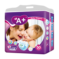 Lot de couches pour bébés de marque A+ en stock, vente chaude, couches pour bébés rejetées de qualité B en gros pour enfants