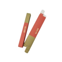 Vente en gros Logo personnalisé brillant à lèvres ensemble affichage cosmétique cadeau emballage Art boîtes en papier mat laminage gaufrage feuille d'or usine