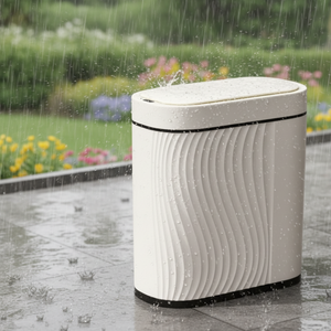 自动智能非接触式塑料立式垃圾桶带运动传感器和盖子，适用于浴室和卧室 - Product Image 4