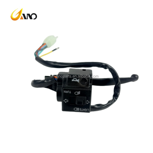 WANOU GN125 Motorcycle Handle Bar Combination Switch Handlebar Assy Motorcycle Handlebar Switch