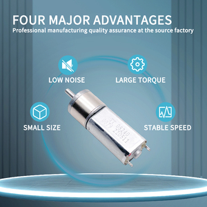 Micro tốc độ giảm hướng động cơ 6V 16 Mét 050 động cơ DC động cơ 12V 120 vòng/phút - Product Image 3