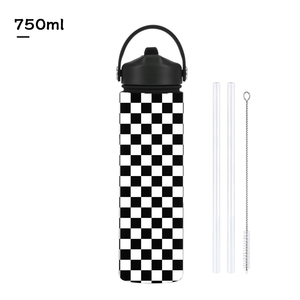 Bouteille d'eau isotherme en acier inoxydable de 25 oz, personnalisable/en gros, à large ouverture, design portable, idéale pour les activités de plein air - Product Image 1