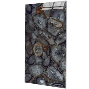 Azulejos de piedra Natural personalizado 750X1500 cerámica porcelana losa grande