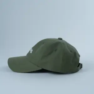 Cappellini da Baseball personalizzati verdi neri, cappelli personalizzati con ricamo a sbuffo, cappelli non strutturati con piccolo Logo ricamato 3D