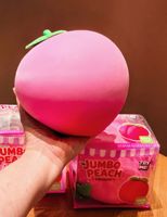 Groothandel Reuze Gesimuleerde Fruit Slow Rebound Squishy Blauwe Bes Aardbei Avocado Stressverlichtende Knijp Speelgoed Blind Box