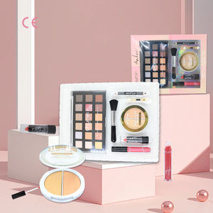 <span class=keywords><strong>Coffret</strong></span> cadeau de <span class=keywords><strong>maquillage</strong></span> <span class=keywords><strong>bio</strong></span> écologique de luxe tout-en-un pour femmes professionnelles Ingrédients minéraux végétaliens Liquide longue durée - Product Image 3