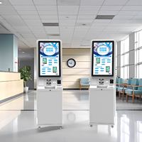 Borne de Paiement Multifonctionnelle à Code QR Fournisseur Terminal Hôpital Hôtel Impression Billets Factures Kiosque Libre-Service Personnalisé pour Paiement en Espèces