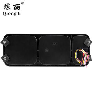 Recién mejorado 12V 24V LED <span class=keywords><strong>Luz</strong></span> <span class=keywords><strong>trasera</strong></span> Lámpara <span class=keywords><strong>trasera</strong></span> 75 LED Combinación de tres lentes en condición de placa de plástico Nuevo - Product Image 2