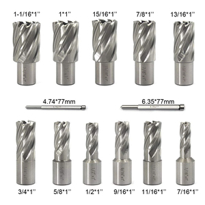 13 adet HSS metrik Slugger manyetik matkap ucu Broach kesici halka şeklindeki kesici manyetik taban matkap basın için Set - Product Image 2