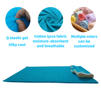 Surmatelas hybride TPU double couche en mousse de gel froid de taille personnalisée tpe surmatelas en gel rafraîchissant tpe surmatelas en silicone
