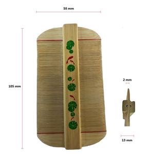 Peine Chino Tradicional Hecho a Mano <span class=keywords><strong>de</strong></span> Doble Cara con Dientes Finos para Caspa, Piojos, Liendres y Pulgas, para Niñas, Niños y Limpieza del Cabello - Product Image 2