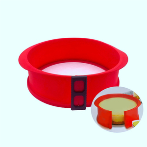 <span class=keywords><strong>Molde</strong></span> de formas redondas con juego de tres sartenes de cocina con recubrimiento antiadherente, <span class=keywords><strong>molde</strong></span> para hornear pasteles, bandeja de <span class=keywords><strong>silicona</strong></span> antiadherente - Product Image 5