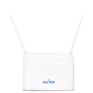 ALLINGE HMQ122 Router Wifi 4G, tidak terkunci Router nirkabel RJ11/45 Port 5000mah baterai 4g