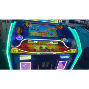 Máquina de tiro de bolas de Halloween para juegos de interior, máquina recreativa operada con monedas, juegos de boliche y lanzamiento de bolas de cricket. - Product Image 5