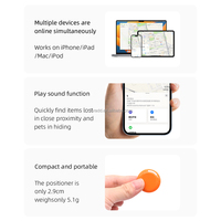 Traceur intelligent Bluetooth, localisateur, dispositif de suivi pour enfant, porte-clés, portefeuille, bagages, anti-perte, traceur GPS pour animaux de compagnie, collier GPS pour animaux