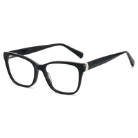 Nouvelle Tendance Montures de Lunettes Optiques Œil de Chat de Haute Qualité pour Femmes en ACÉTATE Prix d'Usine Logo Personnalisé