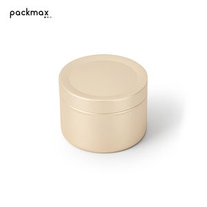 50ml <b>Mini</b> Aluminum Tin for Solid Aromatherapy Candle Cream Tea - Factory Direct Small Jar In Stock Wholesale - Product Image 2