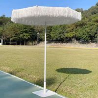 Parasol de luxe en aluminium sur mesure pour terrasse de plage, restaurant, parc, café et repas en extérieur – Direct Usine