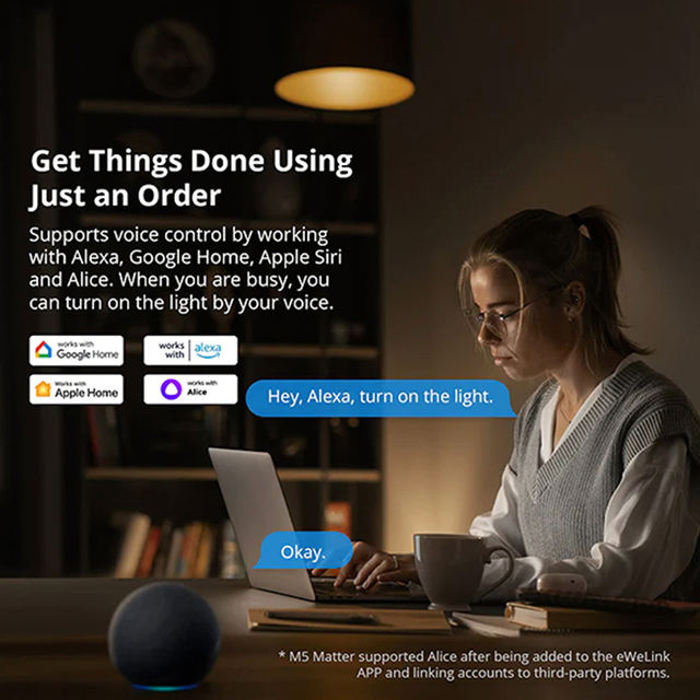 Matter Smart Switch App Remote Control Smart Home Matter Switch European Standard Smart Light Switch With/Without Neutral Line