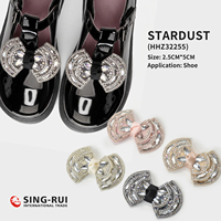 Breloques de chaussures en cristal Marquise avec nœuds et strass, décorations à clipser pour enfants, filles, fêtes, princesses, mariages, ballerines et chaussures habillées pour femmes