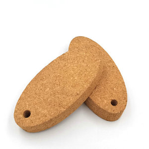 <span class=keywords><strong>Porte</strong></span>-clés et anneaux <span class=keywords><strong>porte</strong></span>-clés en liège et acrylique personnalisables, écologiques, à motif cercle de dessin animé, réutilisables pour promotions et souvenirs (vente en gros) - Product Image 6