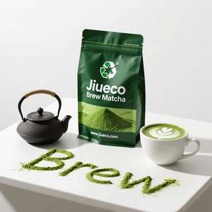 Matcha en Polvo de Grado Ceremonial, Té Verde a Granel, Bebidas Saludables, Sachet de Té, Matcha en Polvo de Grado Premium - Product Image 1