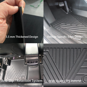 Alfombrillas de Coche 5D TPE Hechas a Medida para <span class=keywords><strong>Toyota</strong></span> RAV4 2026 LHD, Alfombrillas Antideslizantes Impermeables para Todo Clima - Product Image 4